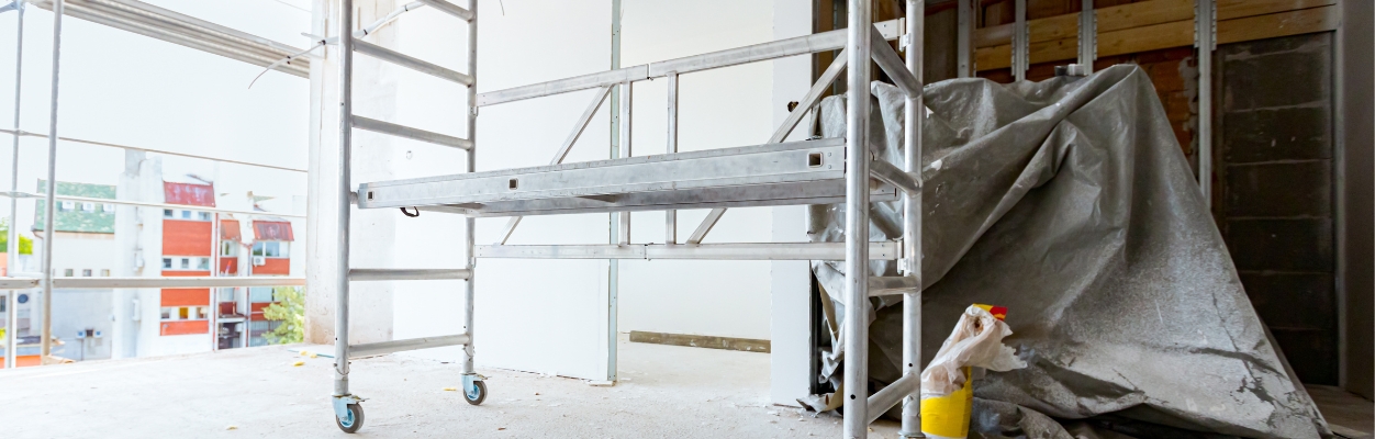 Scaffolding unit