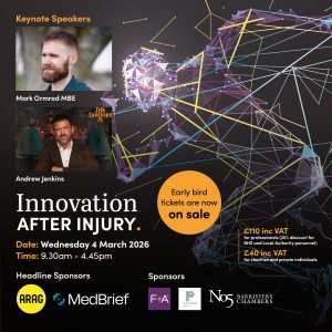 Innovation After Injury conference flyer