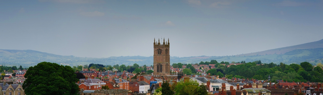Ludlow skyline