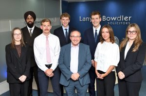 New trainees with Brian Evans