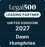 Leading Partner Legal 500 Logo - Dawn Humphries