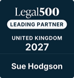 Leading Partner Legal 500 Logo - Sue Hodgson