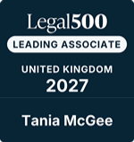 Legal 500 Leading Associate Logo - Tania McGee